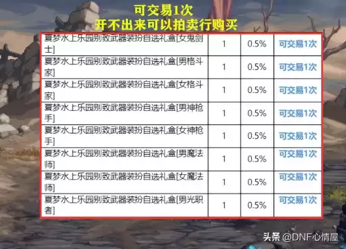dnf所有夏日套外观大图　22年夏日套多少钱-第9张