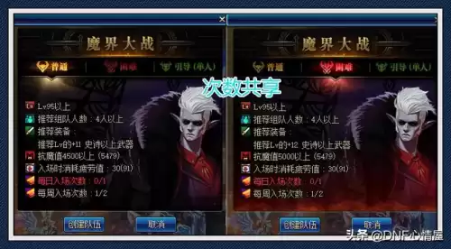 dnf魔界大战每周几次奖励　dnf魔界大战单人模式奖励-第1张