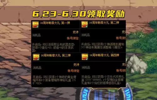 dnf2022周年庆预约　dnf周年庆时间几月几号-第3张