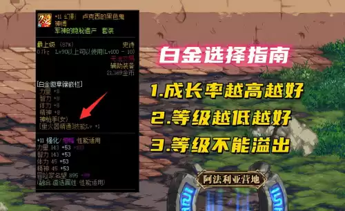 dnf红眼白金徽章都有啥　dnf红眼白金徽章选择-第4张
