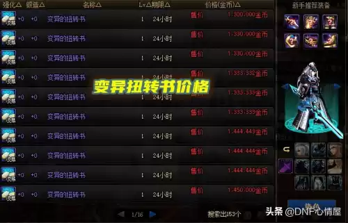 dnf强化保护卷多少钱拍卖行　地下城强化保护券在哪买-第5张