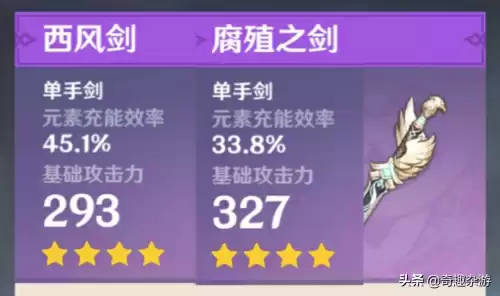 原神班尼特西风还是腐殖　班尼特原神武器圣遗物2.1-第5张