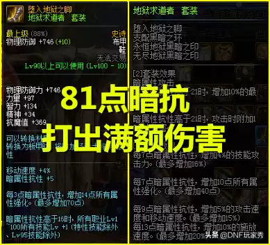 地下城与勇士大幽魂需要多少暗抗　大幽魂需要多少暗抗伤害最大化-第1张