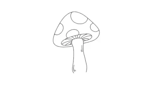 我的世界蘑菇怎么画　我的世界动物简笔画-第4张