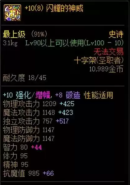dnf永生者装备推荐　dnf复仇者毕业装备选择-第3张