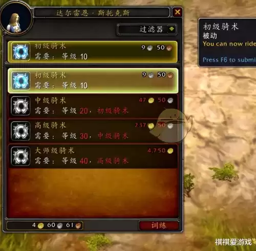 魔兽世界坐骑共享是多少级开的　魔兽世界怀旧服术士坐骑-第3张