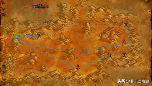 魔兽世界火焰之地怎么过桥　魔兽世界怀旧服采矿1到300-第8张