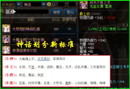 dnf一共多少种神话　有哪些神话-第1张