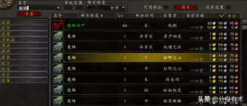 魔兽世界怀旧服70级剥皮赚钱吗　tbc剥皮制皮怎么赚钱-第5张