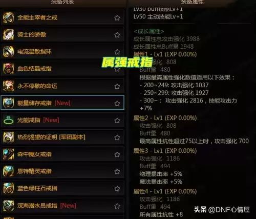 dnf机械战神戒指属性　DNF机械-第5张