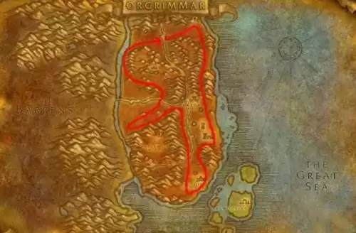 wow矿石多久刷新　魔兽世界矿石分布图-第13张
