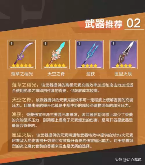 原神香菱带什么圣遗物词条　原神香菱圣遗物选择-第3张