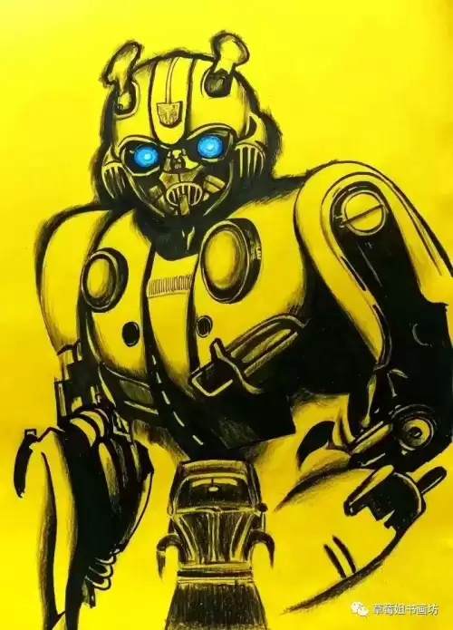 迷你世界大黄蜂怎么画简笔画　画一个大黄蜂-第10张