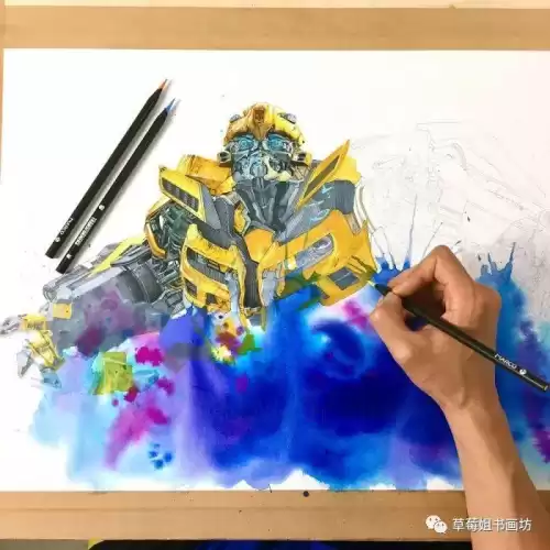 迷你世界大黄蜂怎么画简笔画　画一个大黄蜂-第14张