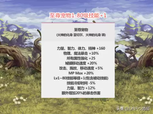 dnf剑帝宠物附魔宝珠推荐　DNF宠物附魔宝珠-第1张