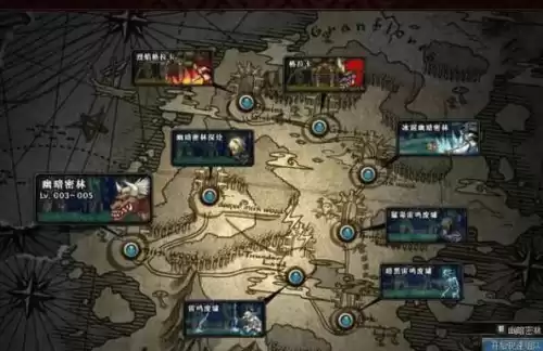 dnf60版本全部地图　DNF地图-第2张