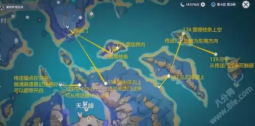 原神雷指针怎么解密　原神鹤观岛6个壁画位置-第19张