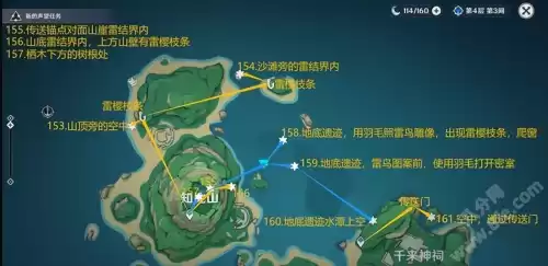 原神雷指针怎么解密　原神鹤观岛6个壁画位置-第23张