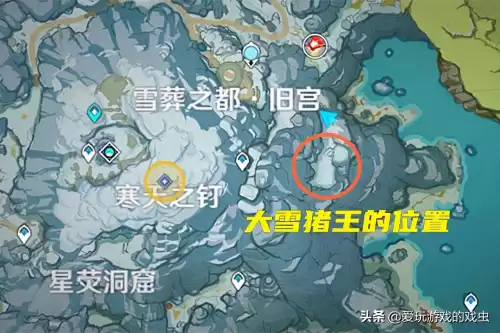 原神被冻住的野猪在哪　原神雪山冰冻野猪-第4张