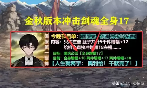 dnf剑魂最强左槽　DNF剑魂装备搭配-第7张