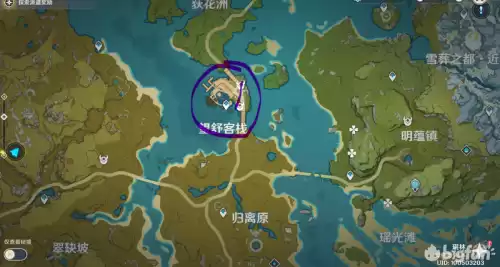 原神清泉镇在地图的哪里　原神清泉镇寻找谜题中所指的地点-第19张