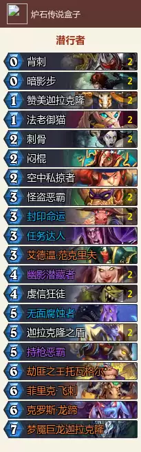 炉石劫匪之王是哪个卡包　炉石传说各个卡包的卡牌-第18张