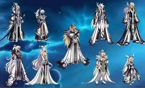 dnf天空套1到12套外观图片鬼剑士　dnf第十二套天空套外观-第9张