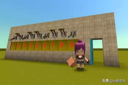 迷你世界铁门怎么制作　室外铁门制作-第1张