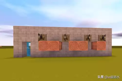 迷你世界铁门怎么制作　室外铁门制作-第3张