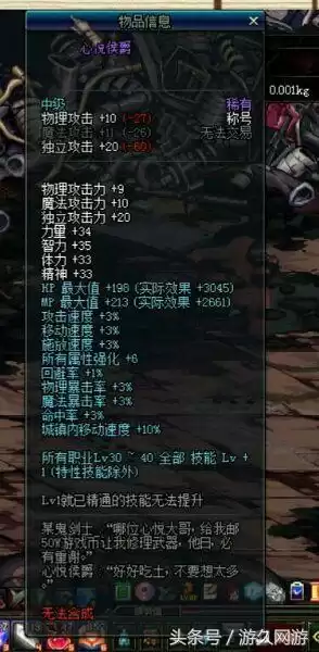 dnf最强战王称号属性　最昂贵称号的获取难度-第2张