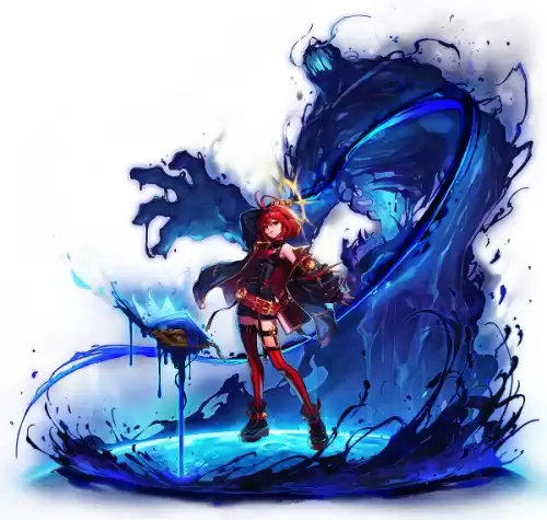 dnf战斗法师超美壁纸　dnf女角色高清立绘壁纸-第6张