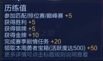 王者历练值怎么加　王者荣耀历练值皮肤-第4张