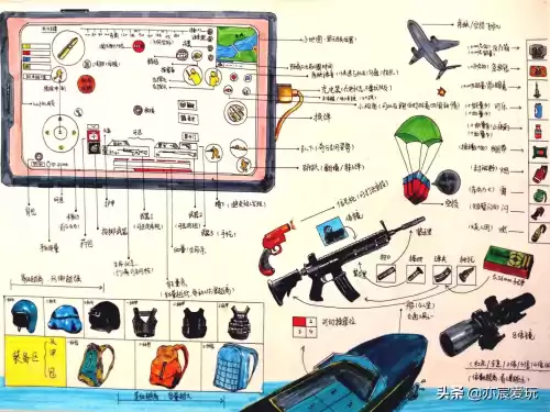 和平精英怎么画枪　画和平精英木乃伊-第1张