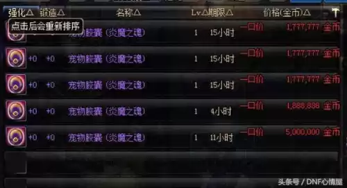 dnf2022可交易的宠物　DNF平民宠物-第4张