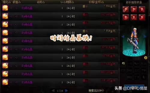 dnf时间结晶在哪买便宜　DNF时间结晶哪里爆率高-第1张
