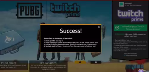 怎么在twitch领pubg箱子　绝地求生2019领取twitch-第16张