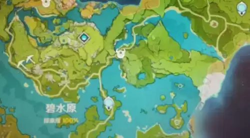 原神碧水原挑战在哪里　原神碧水原宝箱位置-第1张