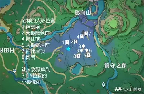 原神谜样的人影在哪　原神谜样的人影顺序-第3张