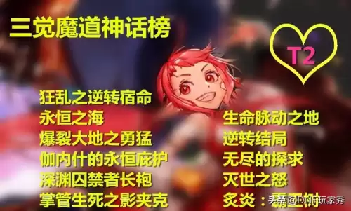 dnf魔道三觉后神话排名　魔道三觉-第4张