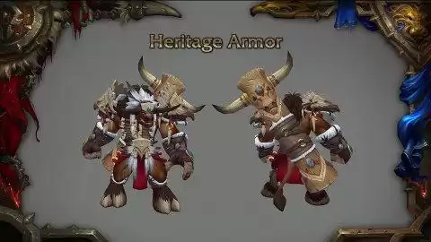 魔兽世界传承幻化是什么　魔兽世界牛头人传承护甲-第2张