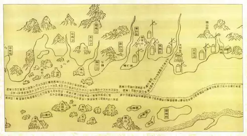 明朝时代绿色藏宝图出什么　明朝清明上河图-第3张