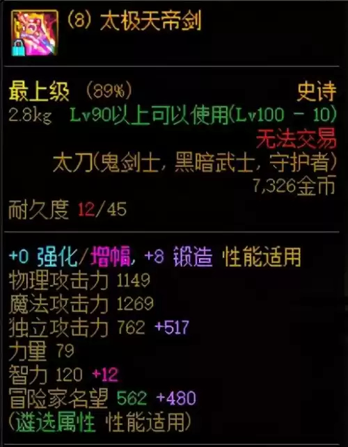 dnf锻造武器加名望吗　DNF游戏介绍-第5张