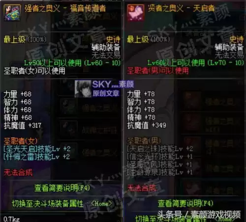 dnf贤者之戒属性　60版本的dnf史诗装备一览表-第6张