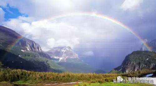 彩虹怎么画简单又好看图片　彩虹的简笔画步骤-第1张