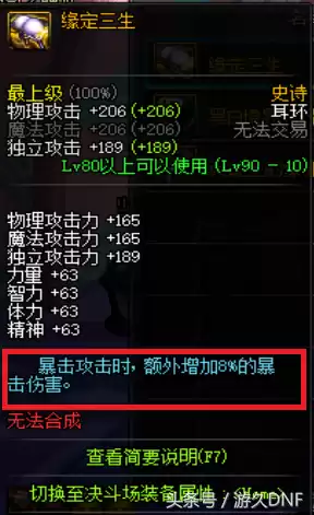 dnf90红眼力量多少合格　dnf红眼力量和独立哪个提升大-第3张