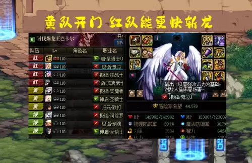 dnf红队绿队什么意思　dnf普雷红队黄队绿队都是干嘛的-第5张
