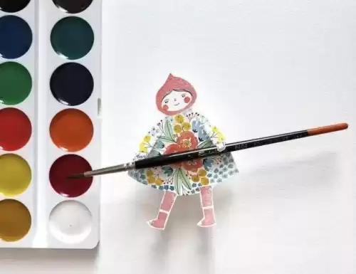 怎样用纸做换装游戏　用纸做的人可以换衣服-第11张
