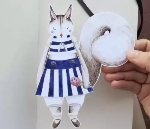 怎样用纸做换装游戏　用纸做的人可以换衣服-第17张