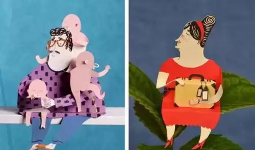 怎样用纸做换装游戏　用纸做的人可以换衣服-第20张