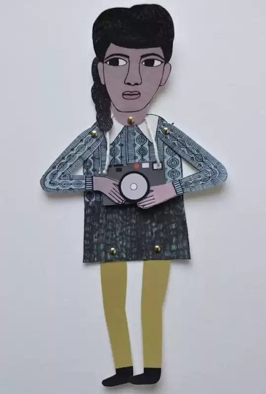 怎样用纸做换装游戏　用纸做的人可以换衣服-第37张